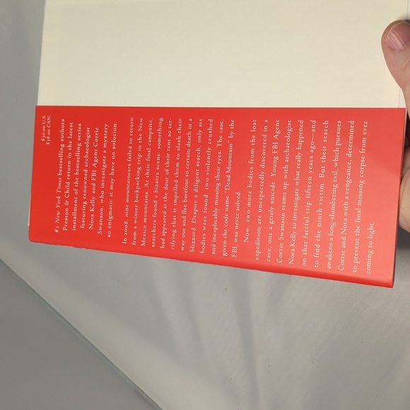 Dead Mountain A Nora Kelly Novel by Preston & Child Hardback - Picture 3 of 4